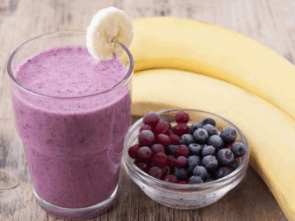 Fekete áfonyás smoothie