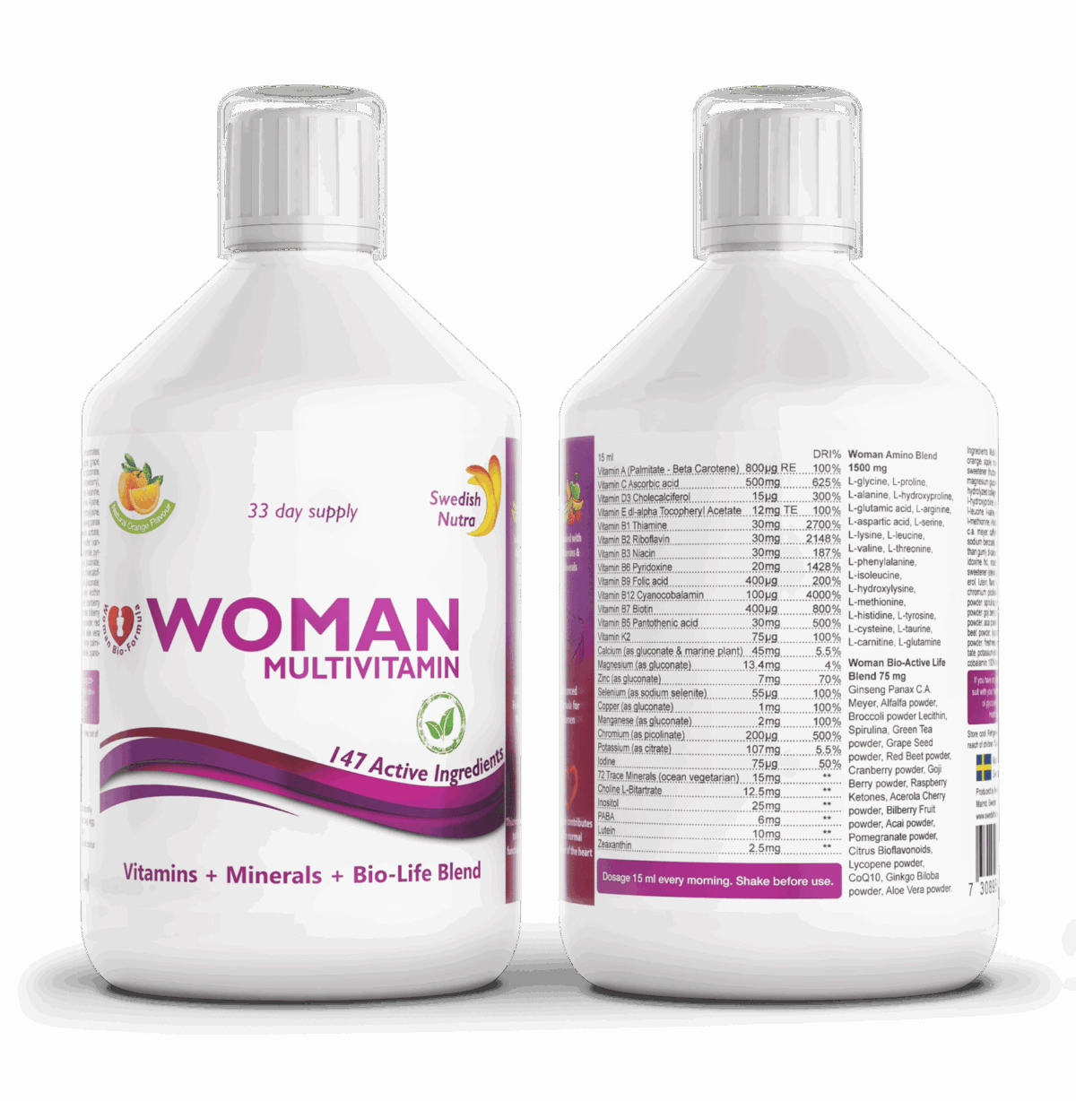 Swedish Nutra - Woman Multivitamin