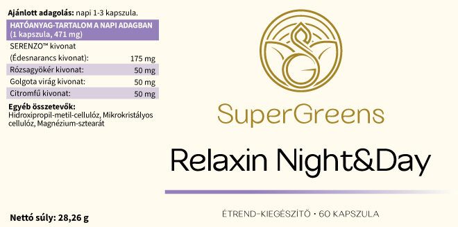 Relaxin Night and Day kapszula - Image 5