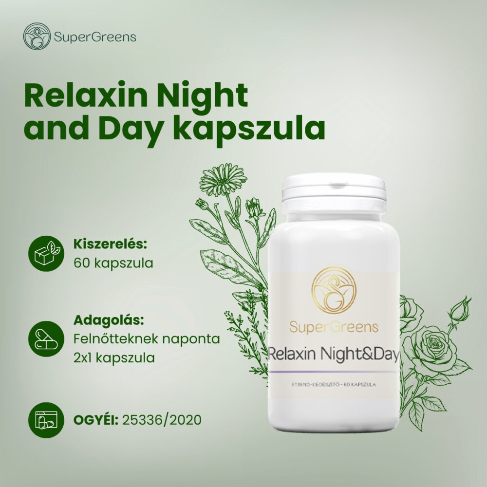 Relaxin Night and Day kapszula - Image 2