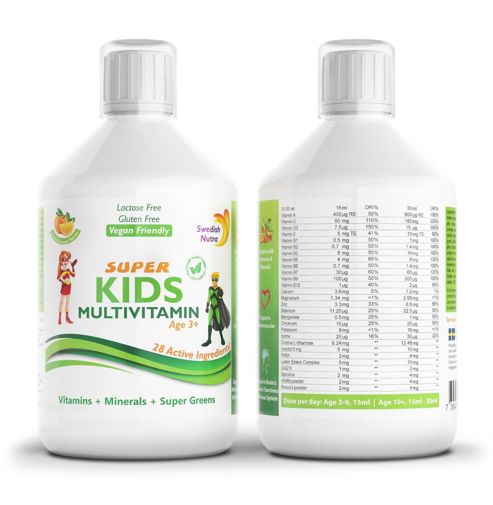 Super Kids folyékony multivitamin gyermekeknek