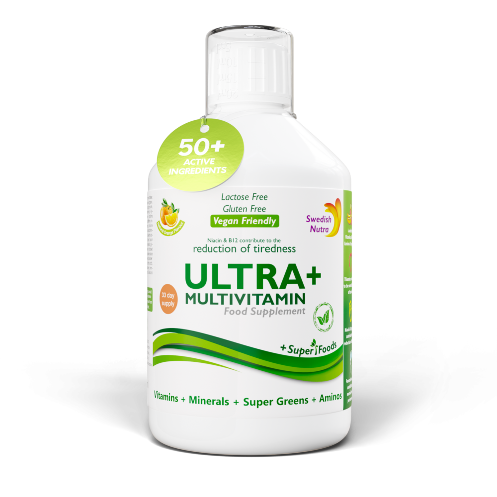 Ultra+ vegán folyékony multivitamin