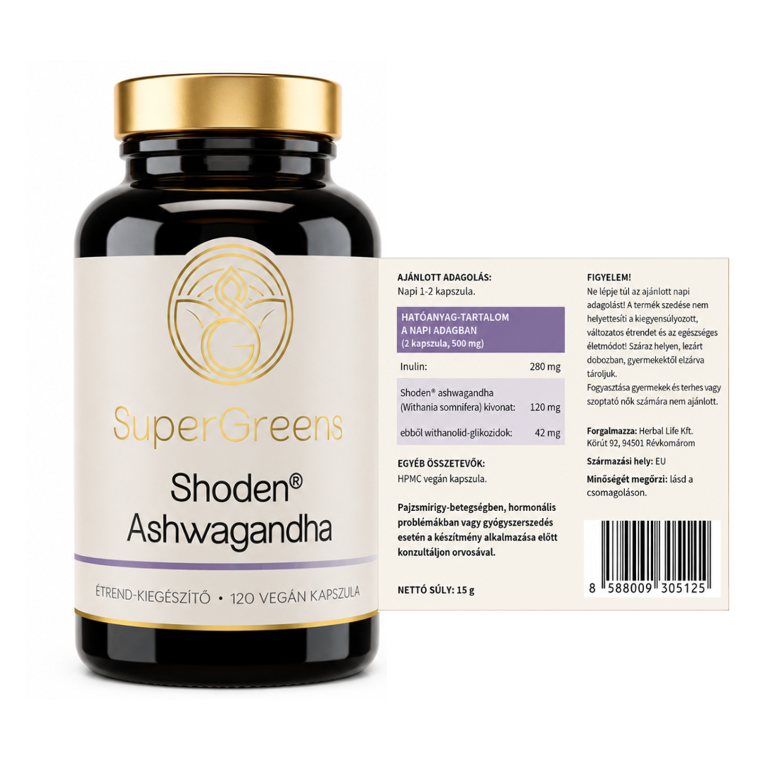 Shoden® Ashwagandha kapszula - Image 4