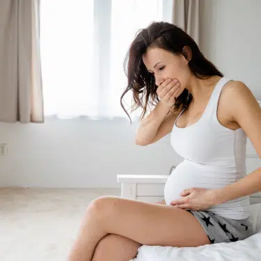 gyomorégés terhesség alatt