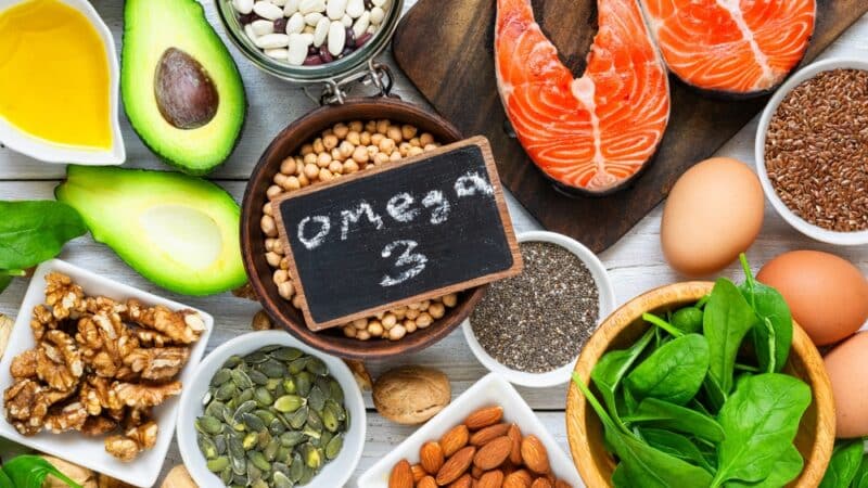 omega-3 zsírsavban gazdag ételek